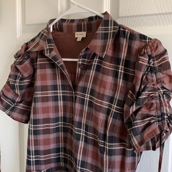 Plaid Cremieux A-Line Midi Dress - Picture 3 of 7